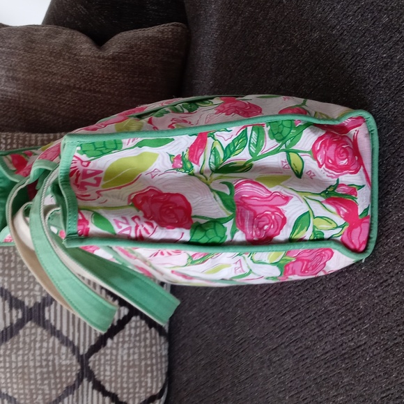 🌺RARE Lilly Pulitzer🌺 - Delta Zeta Zip Top Tote - Picture 8 of 16